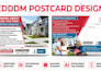 design eddm postcard or direct mail postcard